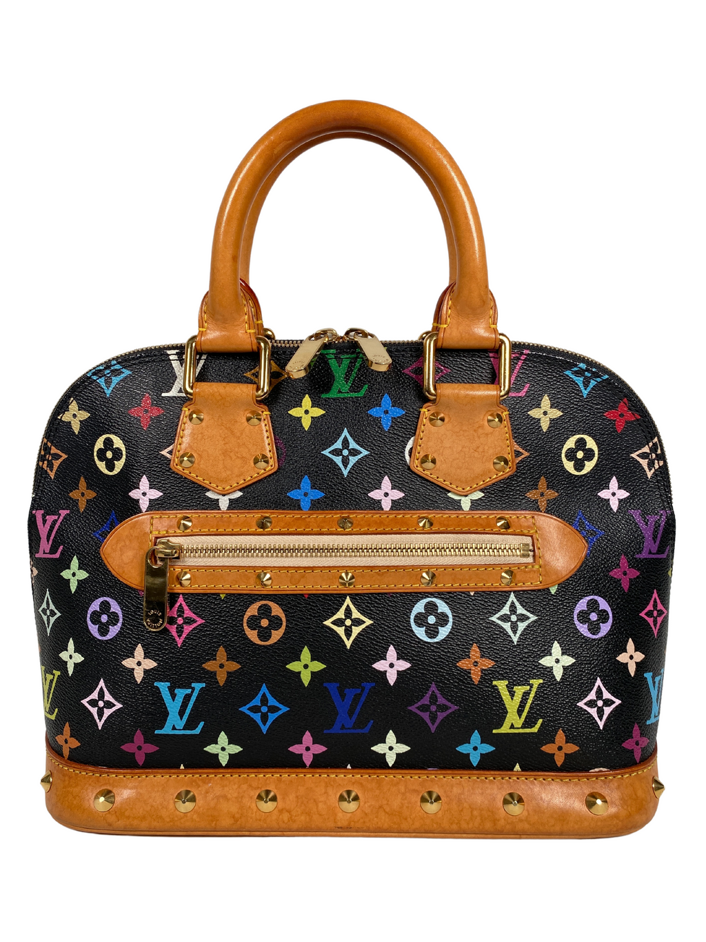 LOUIS VUITTON - ALMA PM IN NOIR MULTICOLORE MONOGRAM - YR 2003