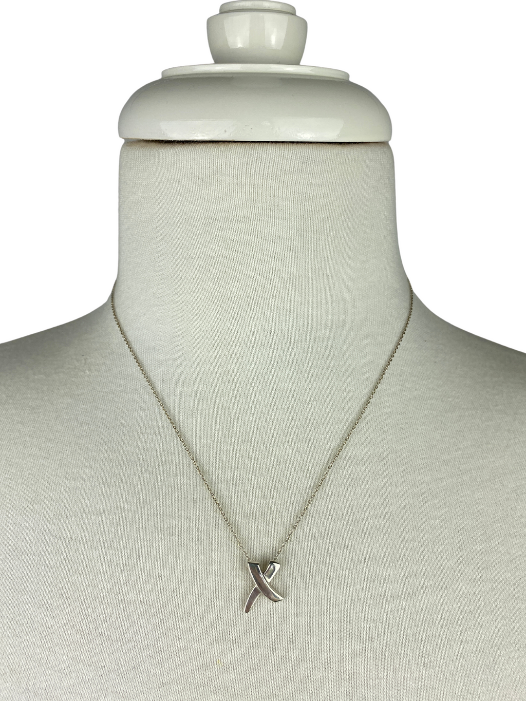 TIFFANY & CO. - PALOMA PICASSO GRAFFITI X STERLING SILVER NECKLACE