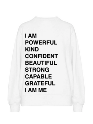 ANINE BING - RAMONA EMPOWERMENT SWEAT WHITE