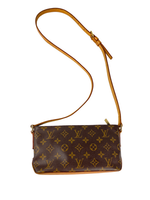 LOUIS VUITTON TROTTEUR CROSS BODY BAG MONOGRAM CANVAS RE.LUXE AU