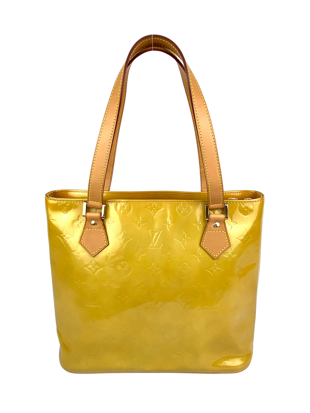 LOUIS VUITTON - HOUSTON MONOGRAM VERNIS YELLOW