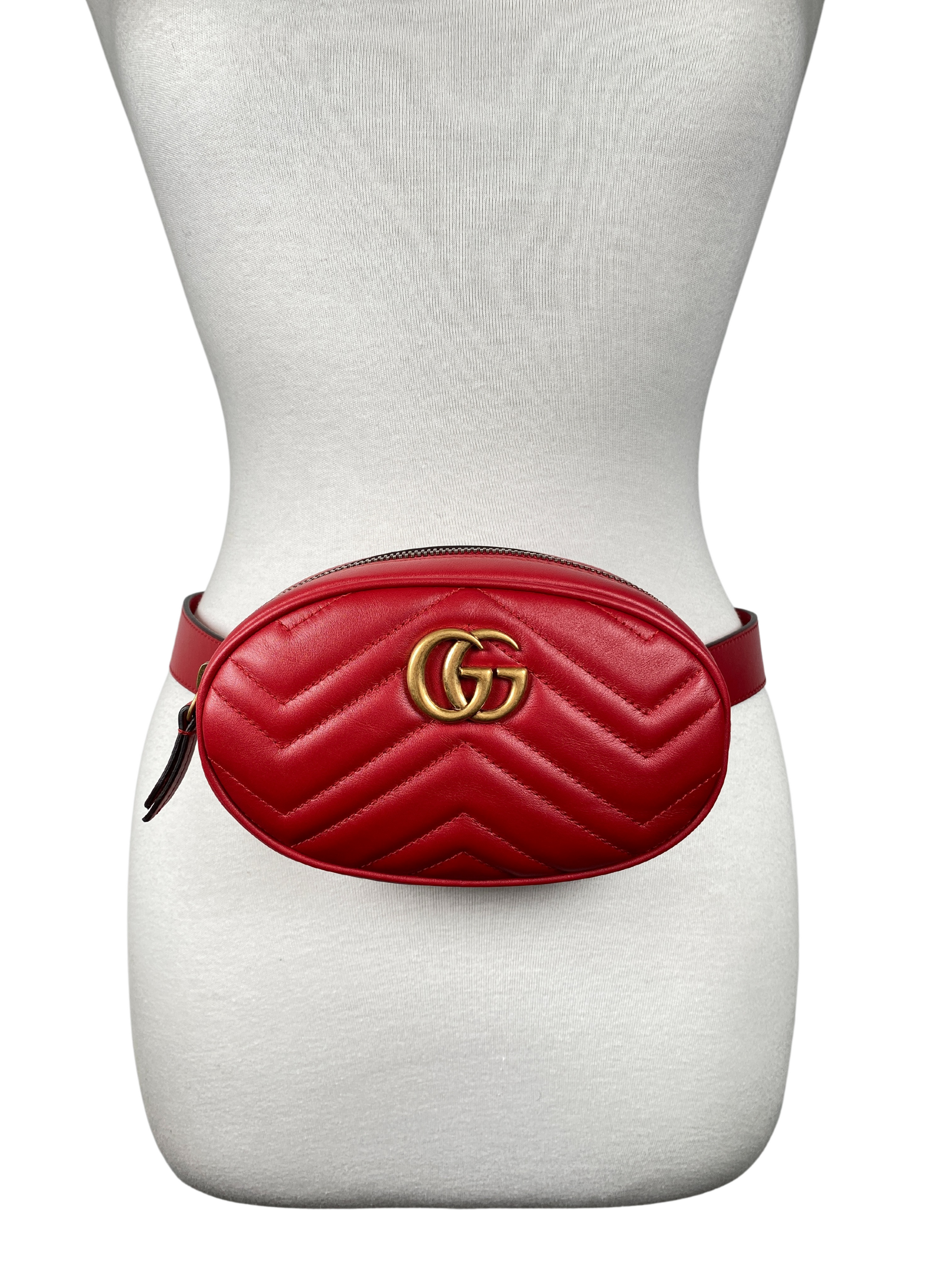 gucci marmont red