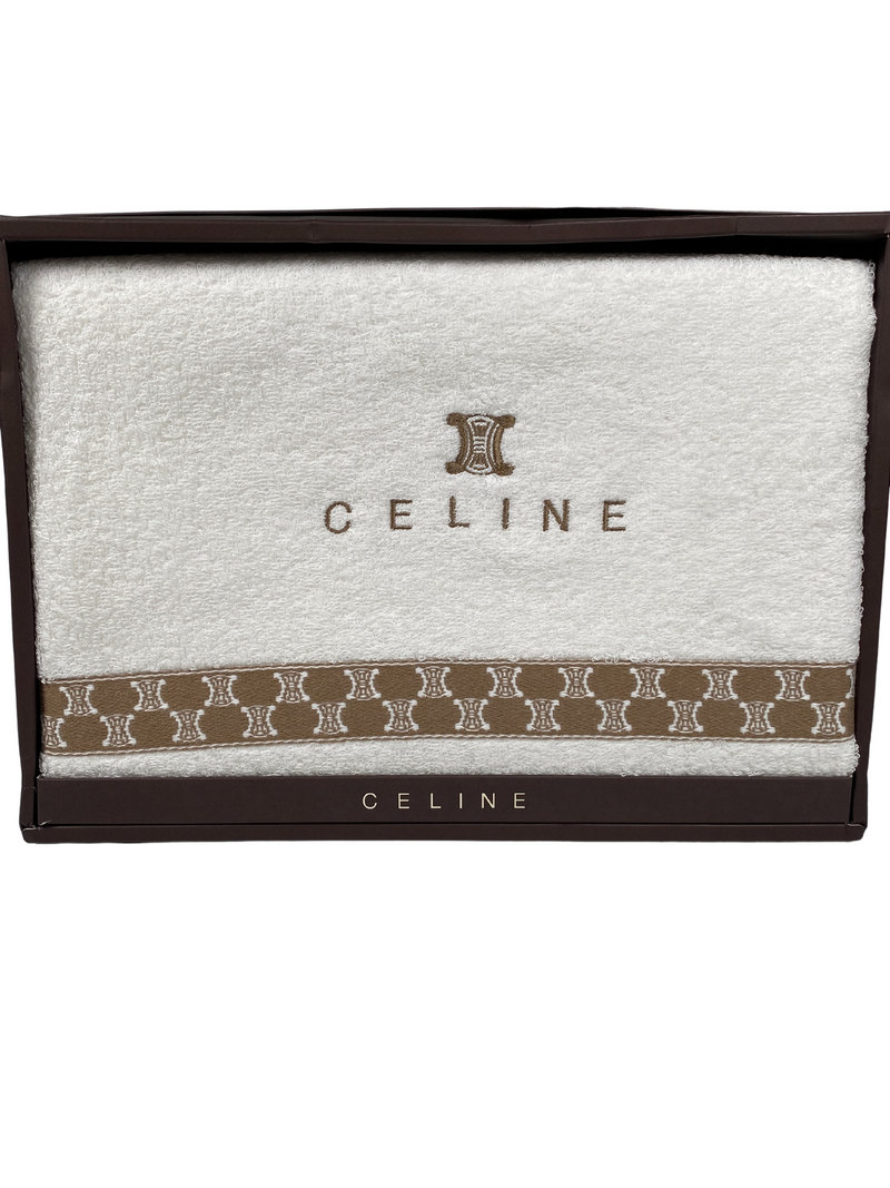 CELINE - VINTAGE BATH TOWEL 60 x 120 cm - NEW