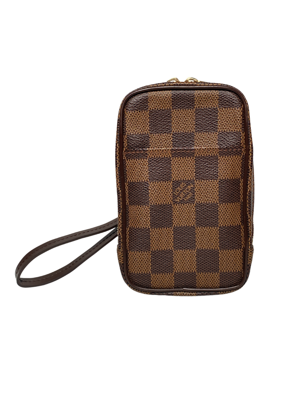 LOUIS VUITTON - OKAPI ETUI DAMIER EBENE GM POUCH *RARE*