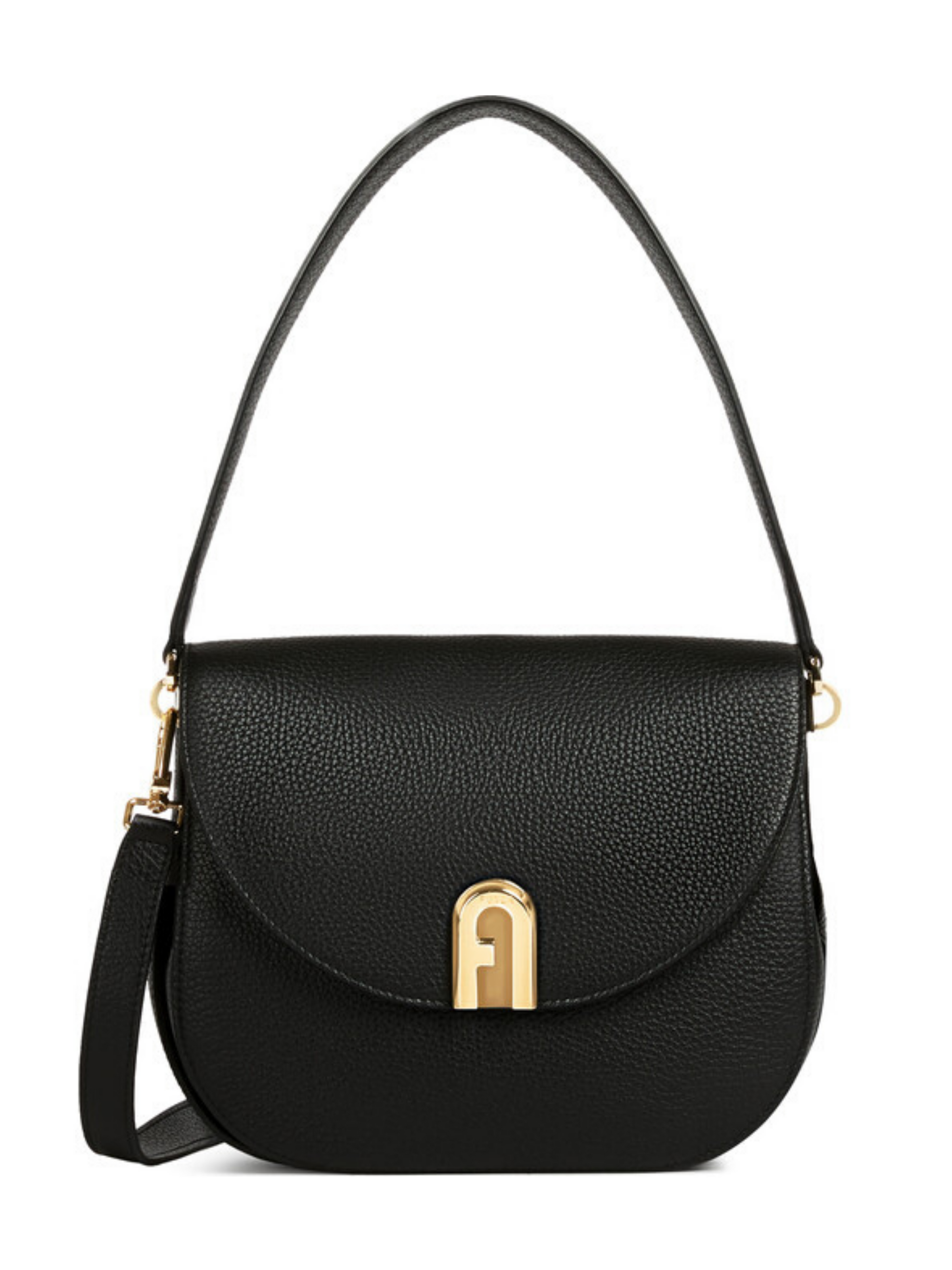 FURLA SLEEK SMALL CROSS BODY IN BLACK LEATHER BRAND NEW RE.LUXE AU