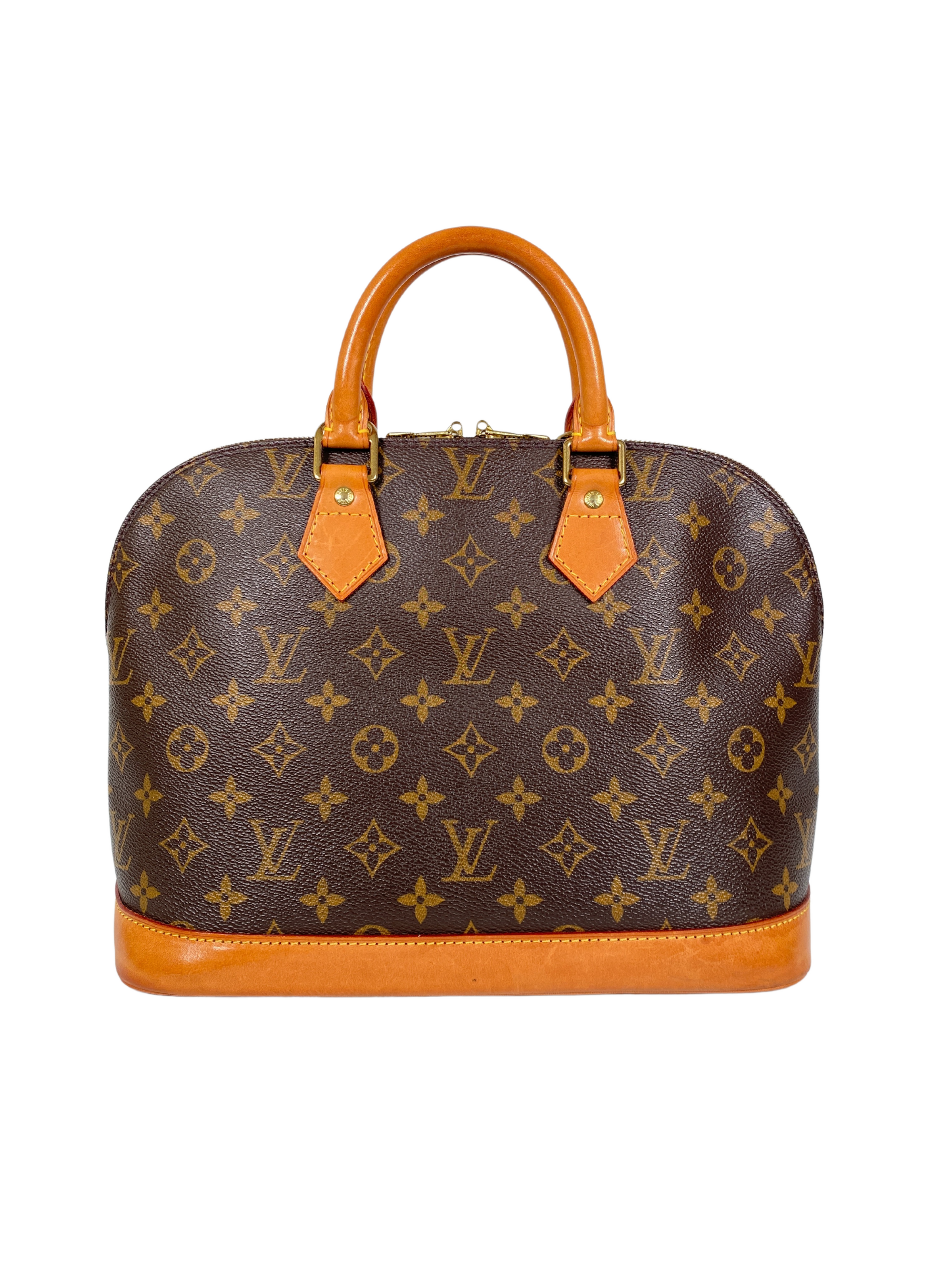 LOUIS VUITTON - ALMA PM VINTAGE HANDBAG MONOGRAM CANVAS - YR 1998