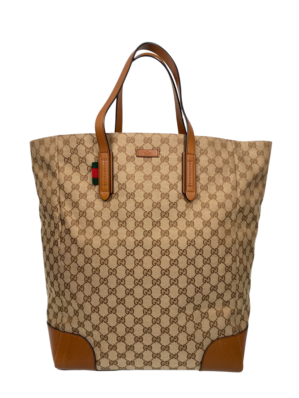 GUCCI - ORIGINAL GG CANVAS TALL TOTE