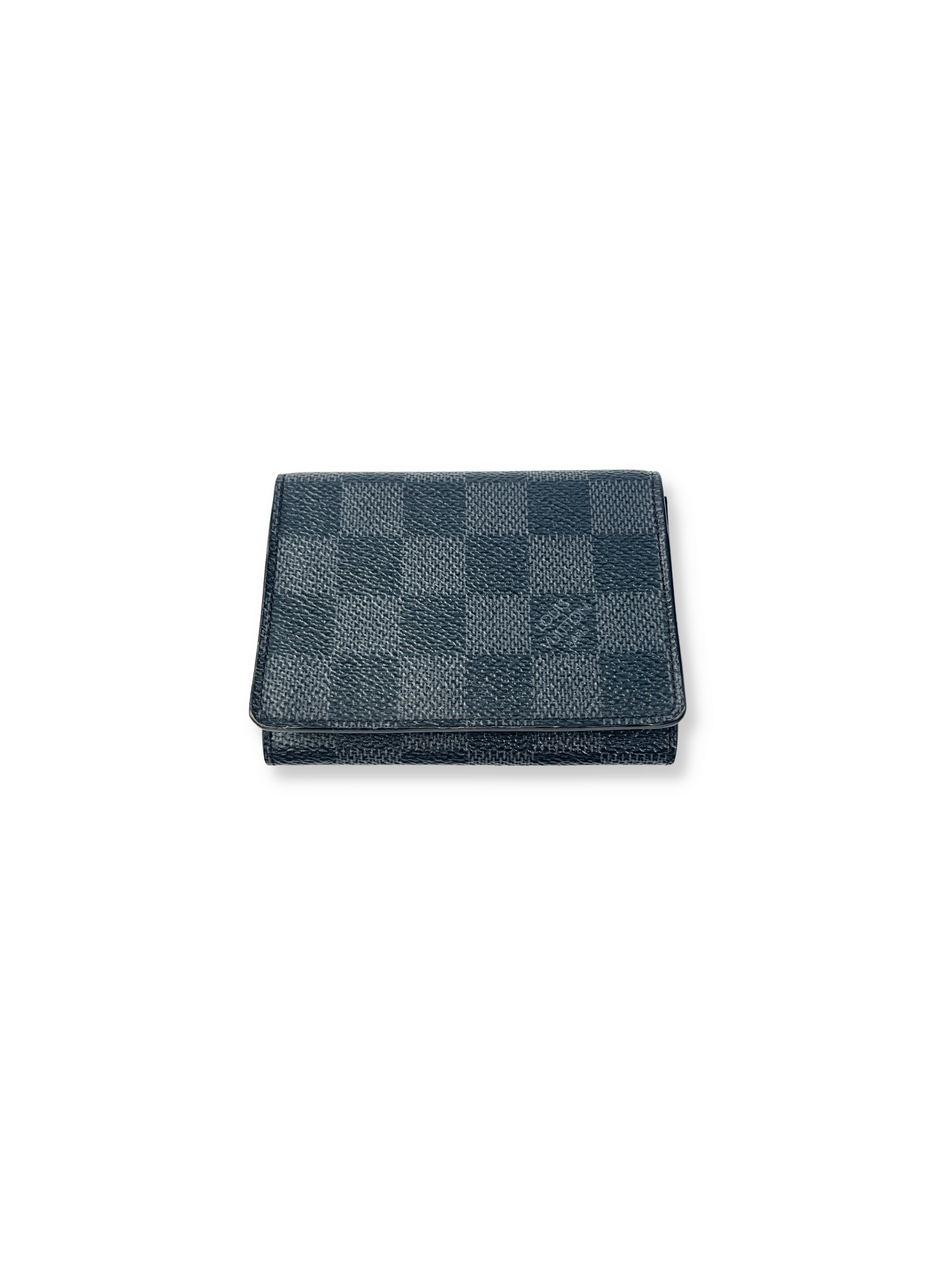 Louis Vuitton DAMIER GRAPHITE Enveloppe Carte De Visite (N63338)