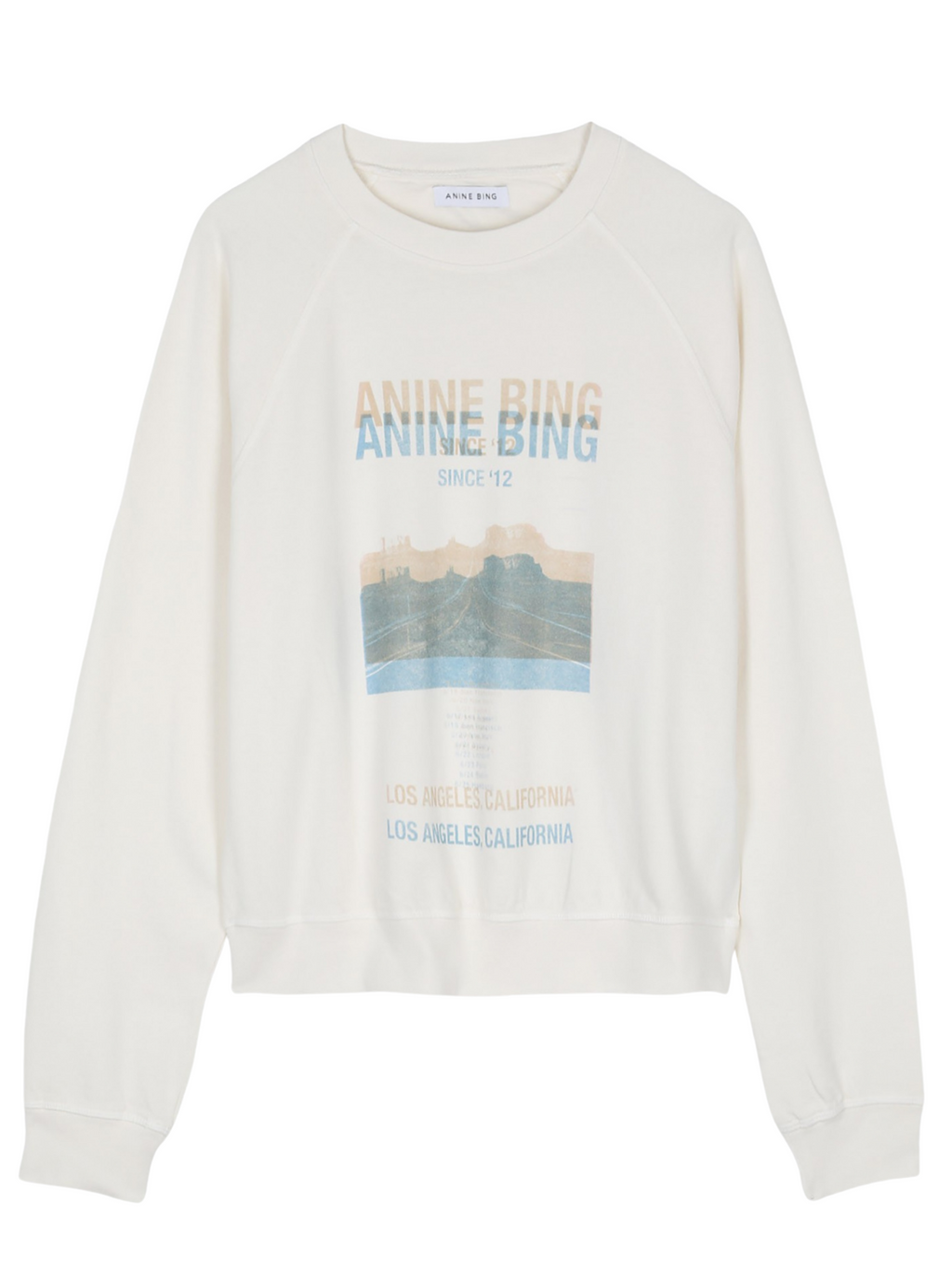 ANINE BING - ARLO SWEATER DESERT ROAD - SZ MED - NEW