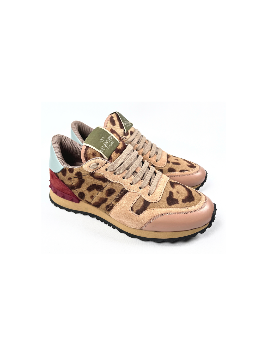 Valentino leopard sneakers hotsell