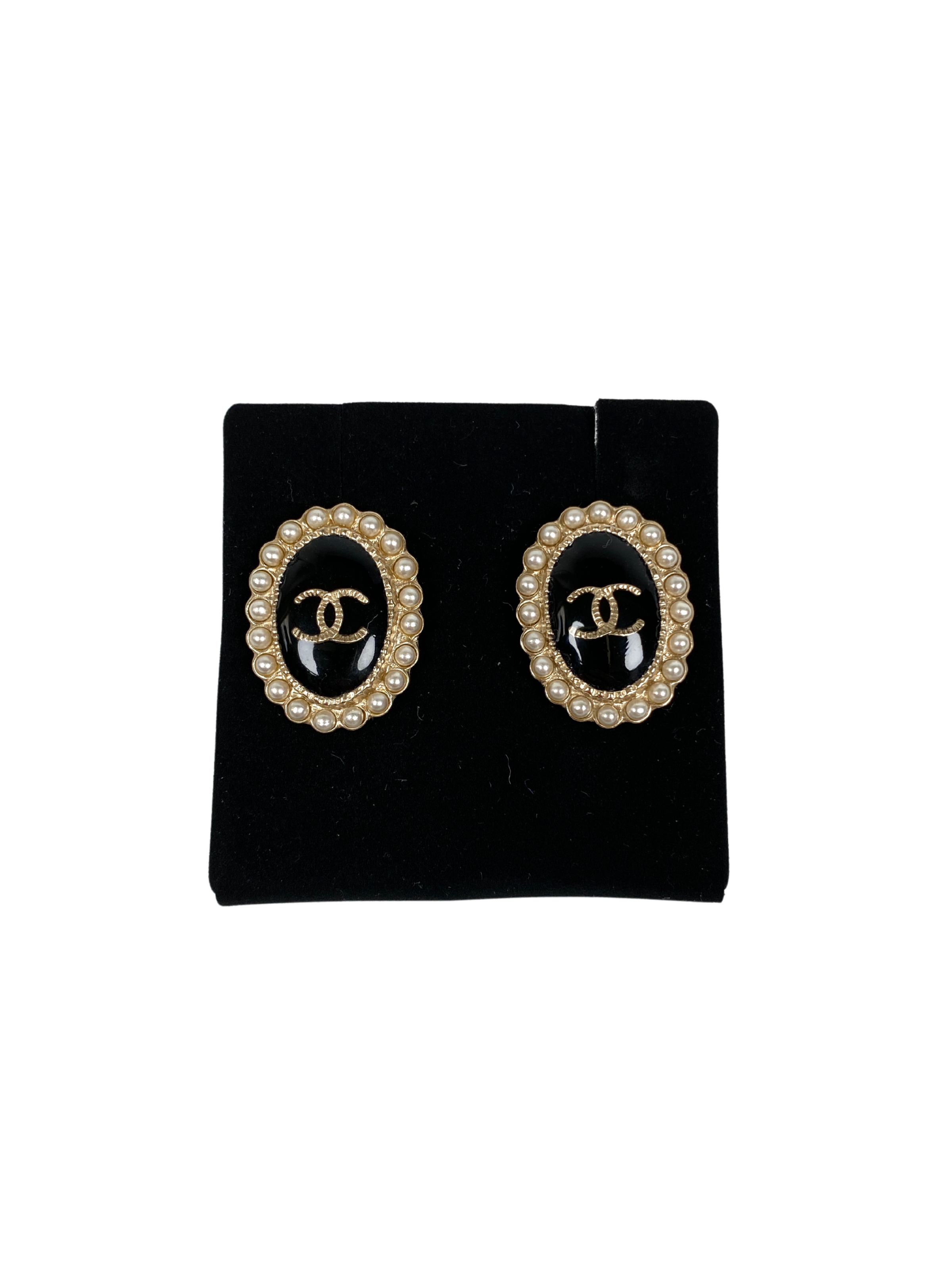 Chanel Bow Earrings, Luxury, Accessories on Carousell