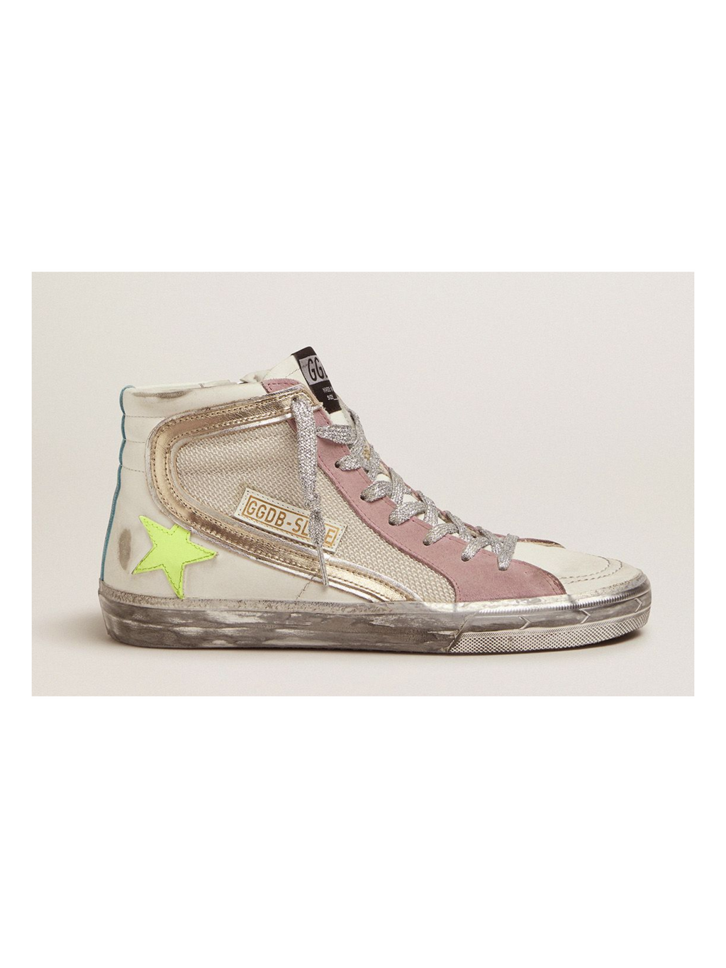 GOLDEN GOOSE - SLIDE HIGH TOP SNEAKERS - SZ 39 - NEW IN BOX