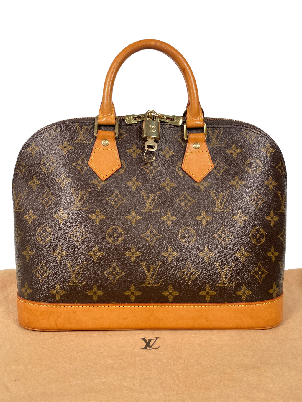 LOUIS VUITTON - ALMA PM HANDBAG MONOGRAM CANVAS - YR 1996