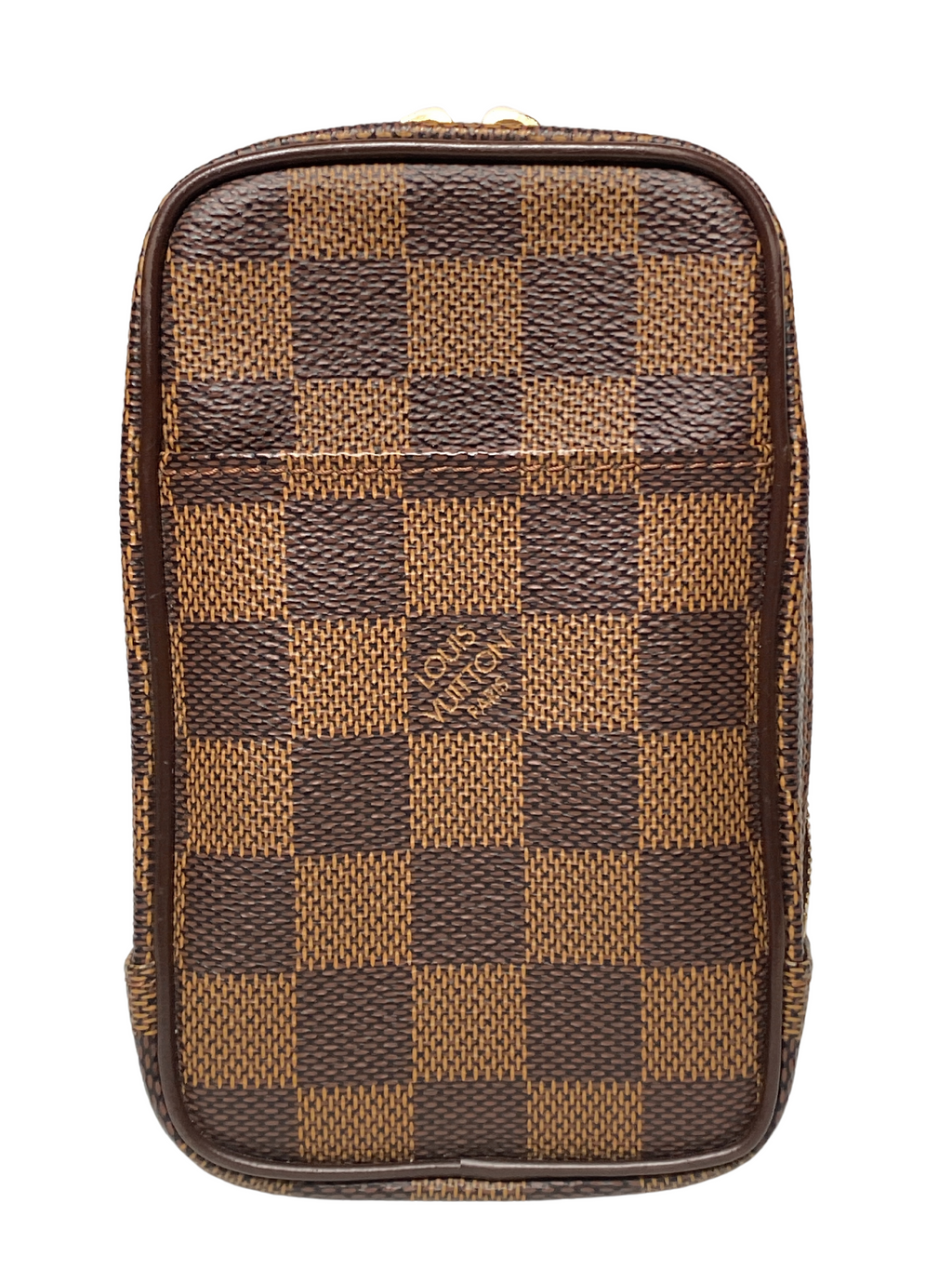 LOUIS VUITTON - OKAPI ETUI DAMIER EBENE GM POUCH *RARE*