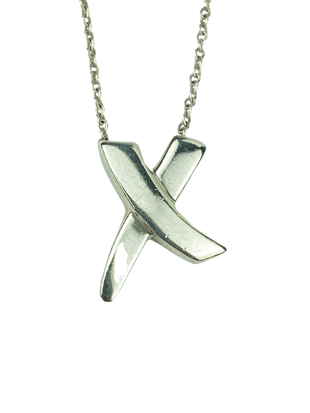 TIFFANY & CO. - PALOMA PICASSO GRAFFITI X STERLING SILVER NECKLACE