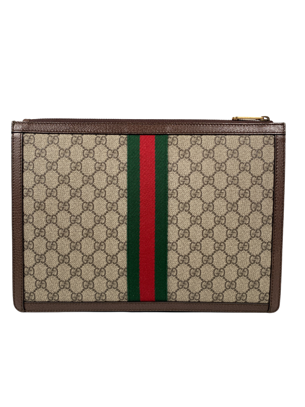 GUCCI - GG SUPREME MONOGRAM OPHIDIA PORTFOLIO POUCH