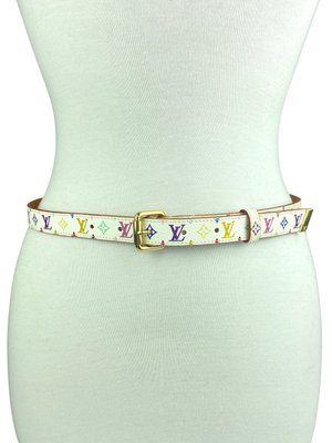 LOUIS VUITTON - MURAKAMI MULTICOLOUR MONOGRAM SLIM BELT