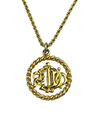Dior locket necklace 2025