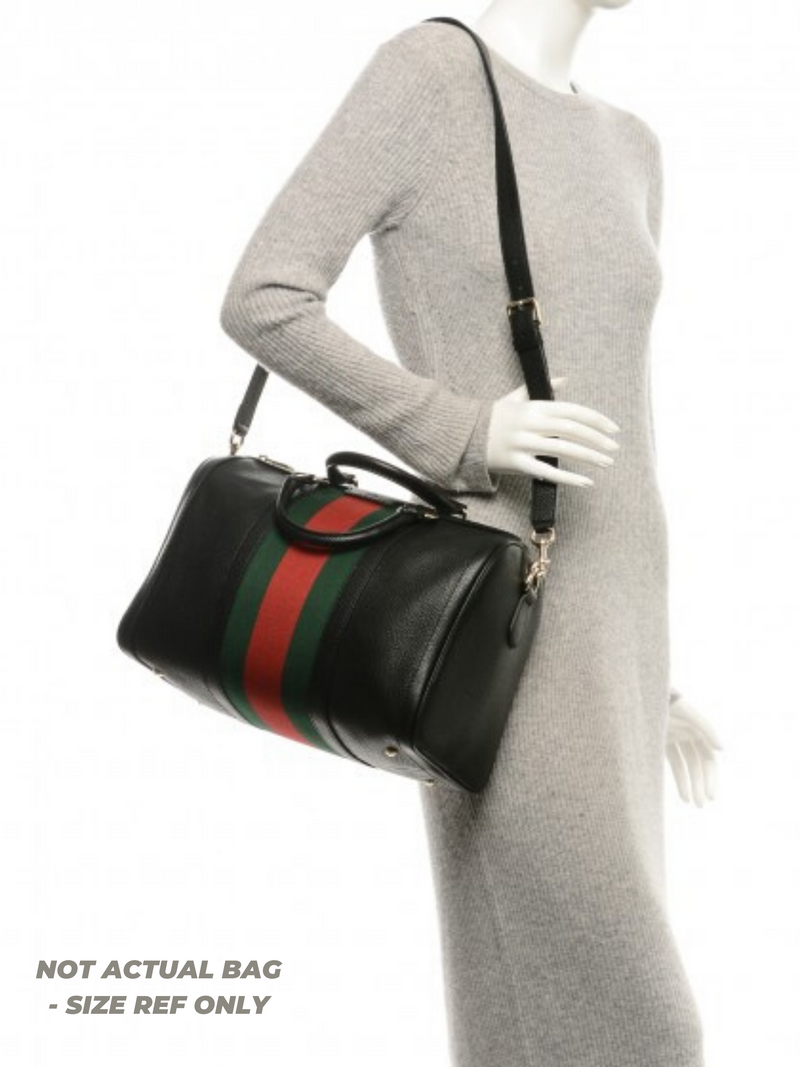 Gucci web boston bag on sale