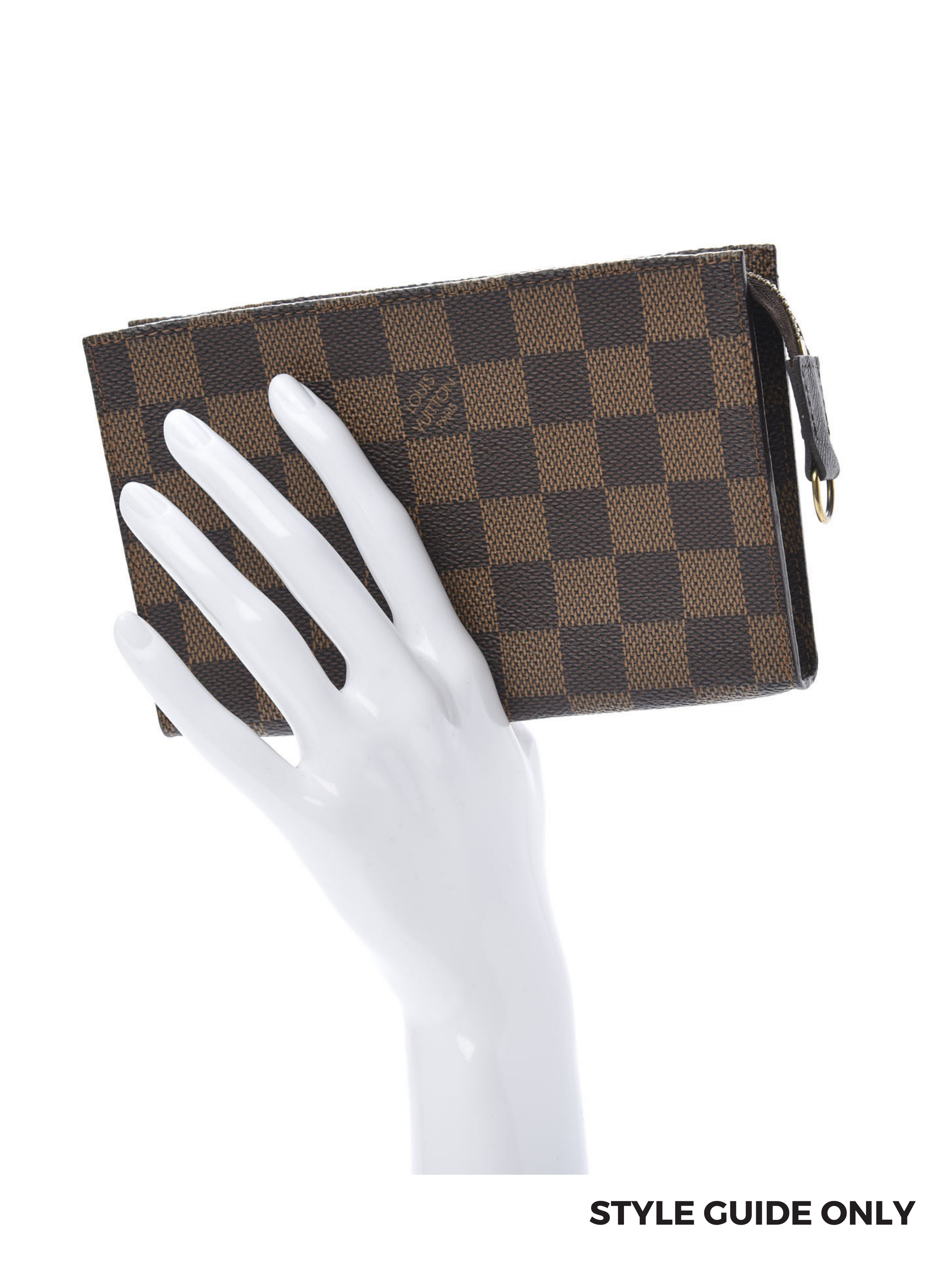 Louis vuitton checkered discount pouch