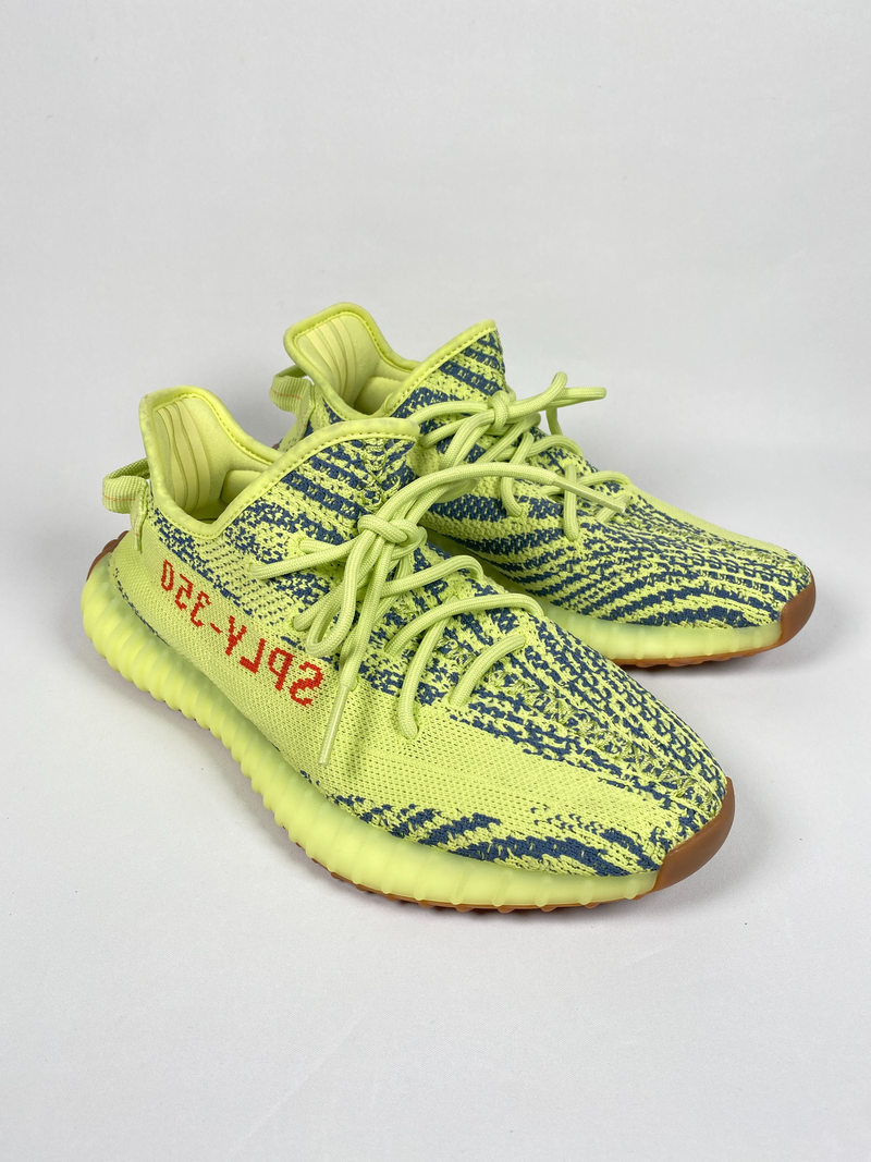 ADIDAS YEEZY - ULTRABOOST 350 V2 SEMI FROZEN YELLOW - SZ 7.5 US MENS