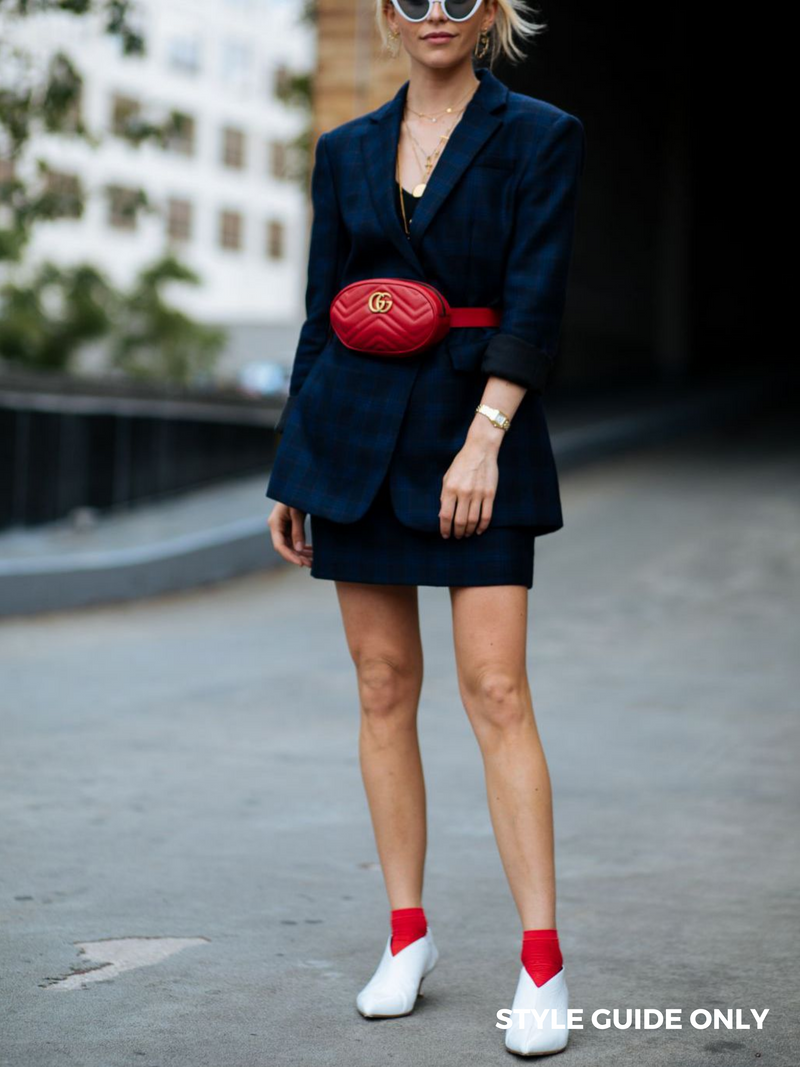 street style gucci marmont red