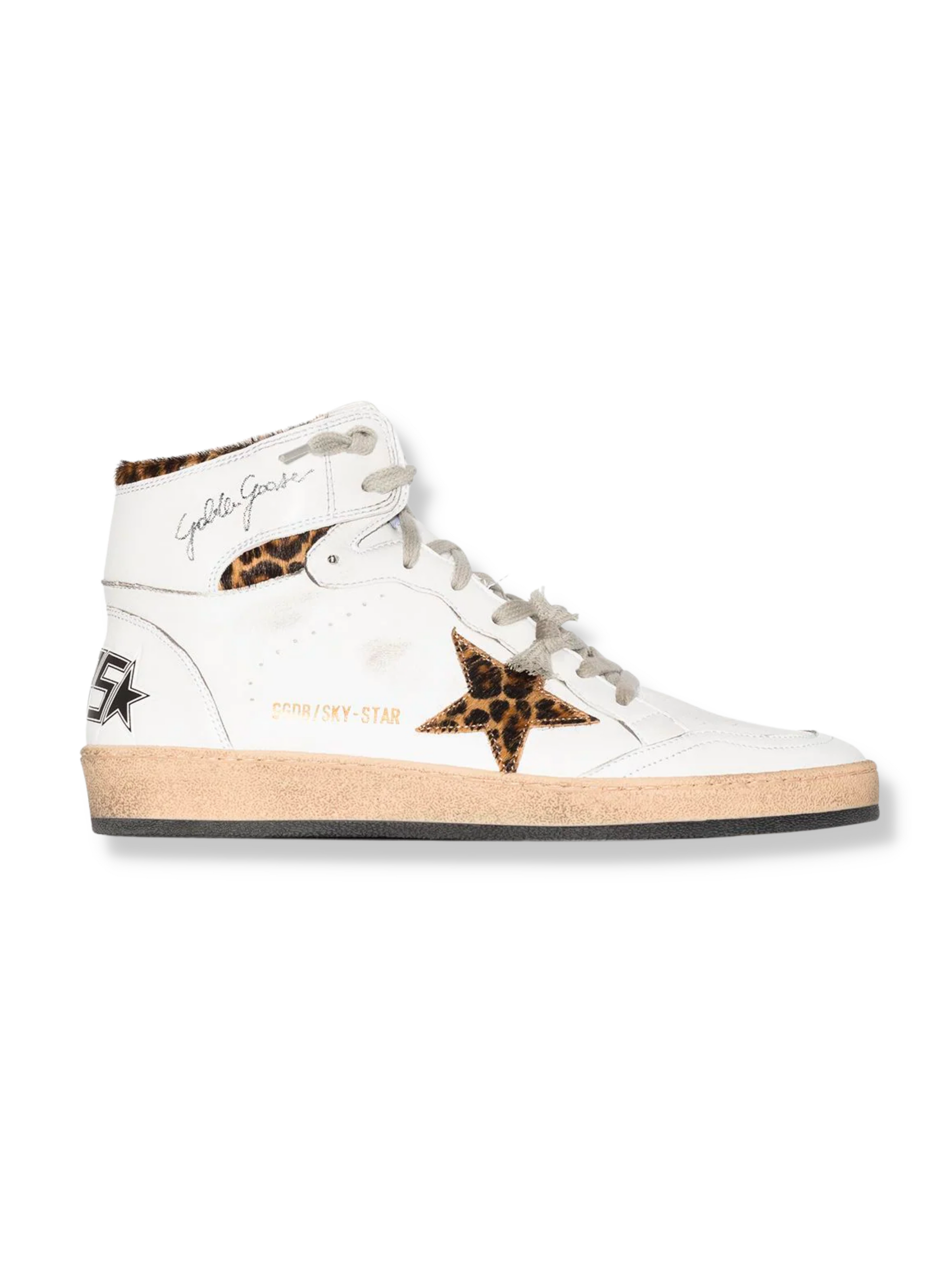GOLDEN GOOSE SKY STAR HI TOP SNEAKERS NEW SIZE 40 RE.LUXE AU