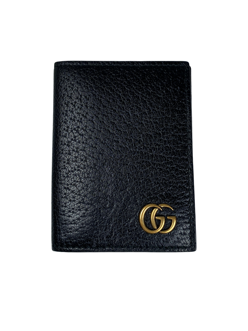 GUCCI - MARMONT GG LEATHER CARD CASE