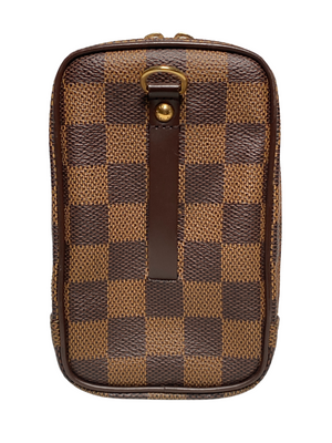 LOUIS VUITTON - OKAPI ETUI DAMIER EBENE GM POUCH *RARE*