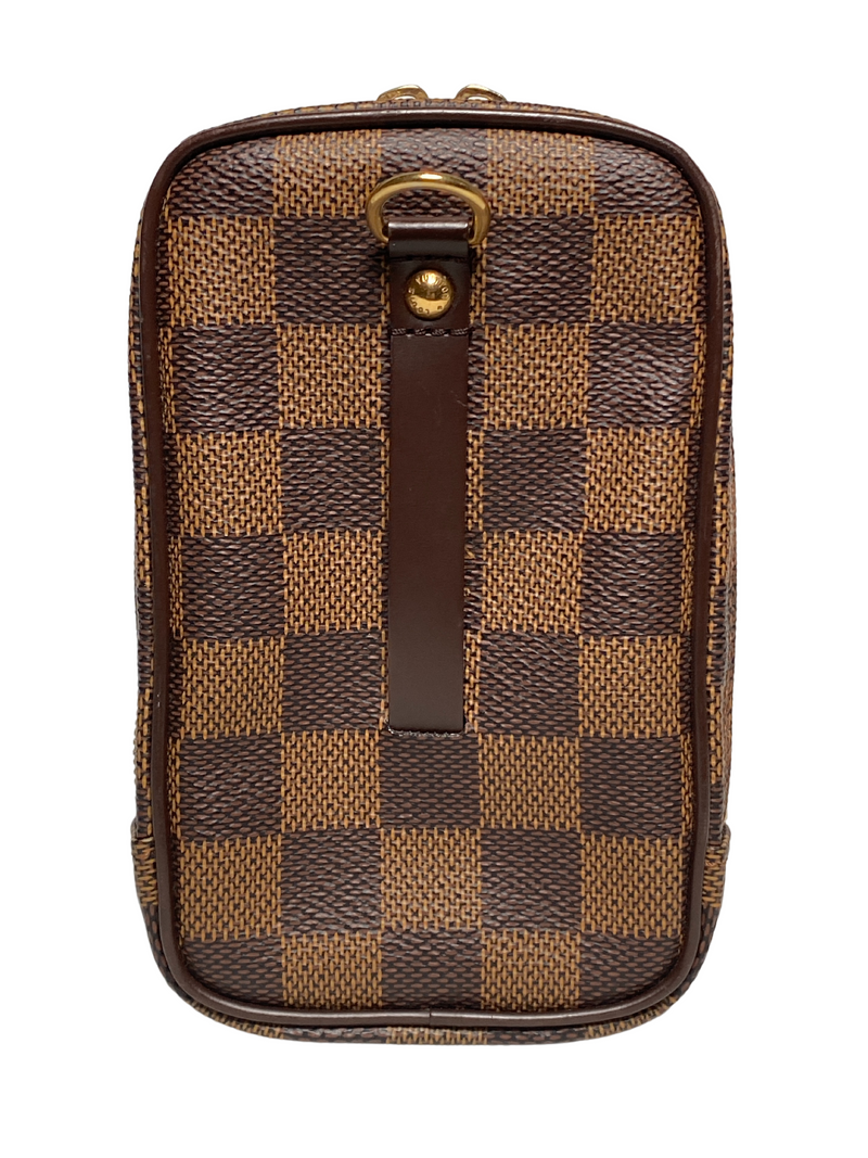 LOUIS VUITTON - OKAPI ETUI DAMIER EBENE GM POUCH *RARE*