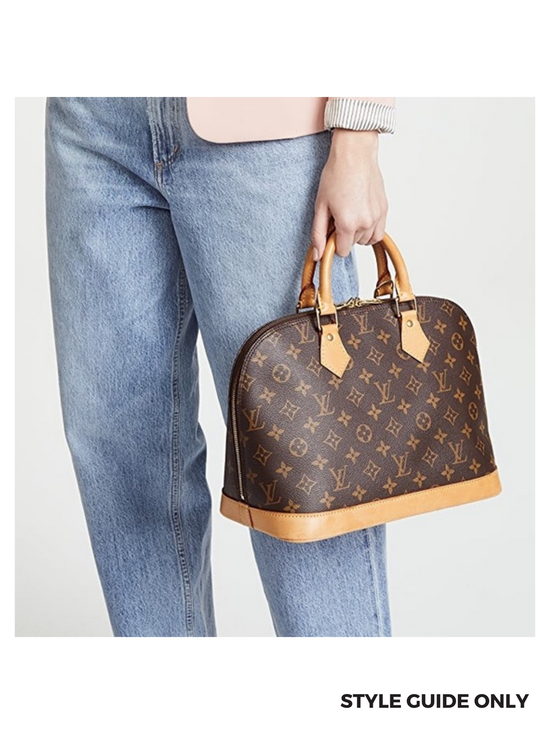 LOUIS VUITTON - ALMA PM HANDBAG MONOGRAM CANVAS - YR 1996