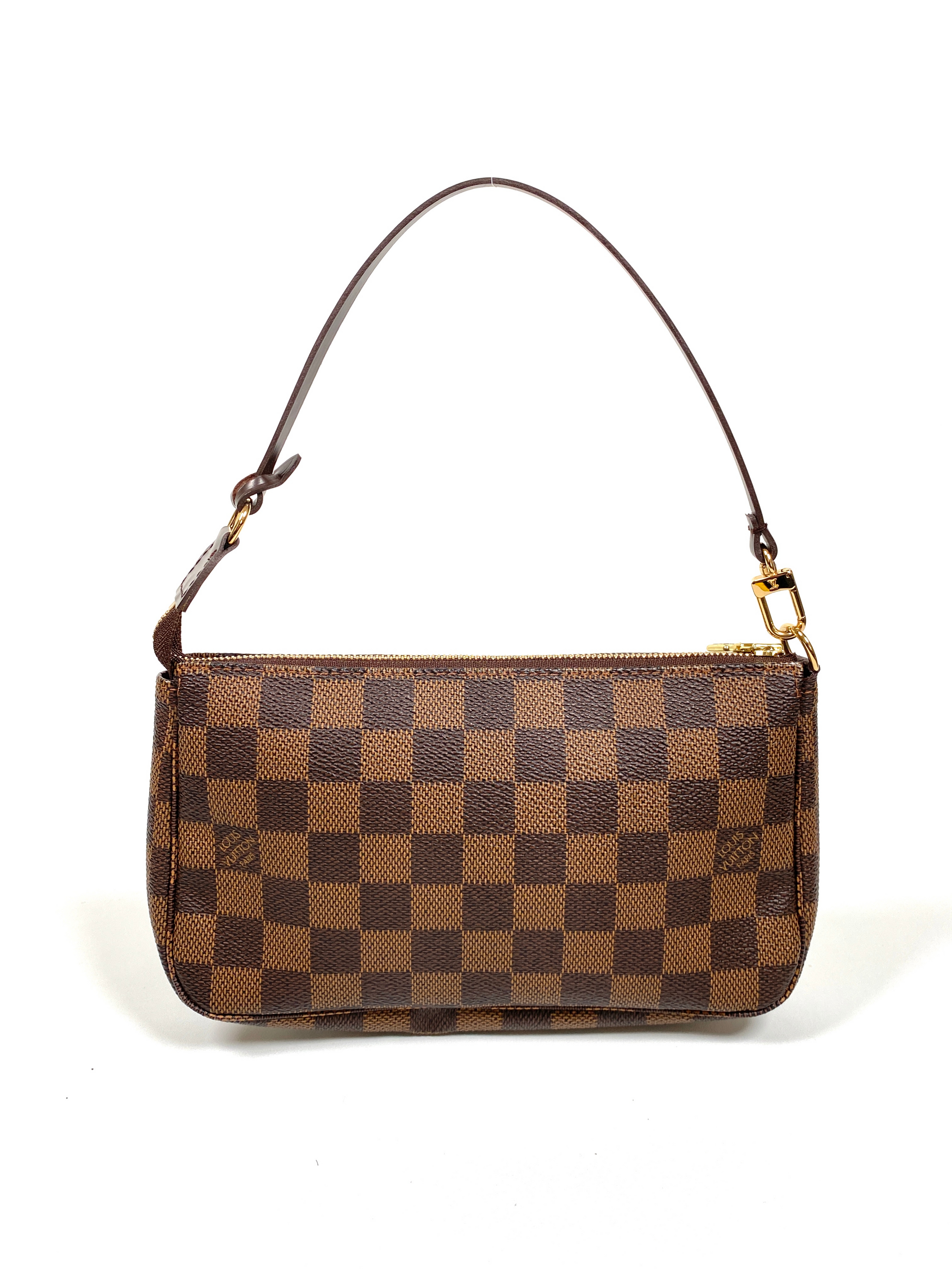 LOUIS VUITTON - POCHETTE ACCESSORIES IN DAMIER EBENE – RE.LUXE AU