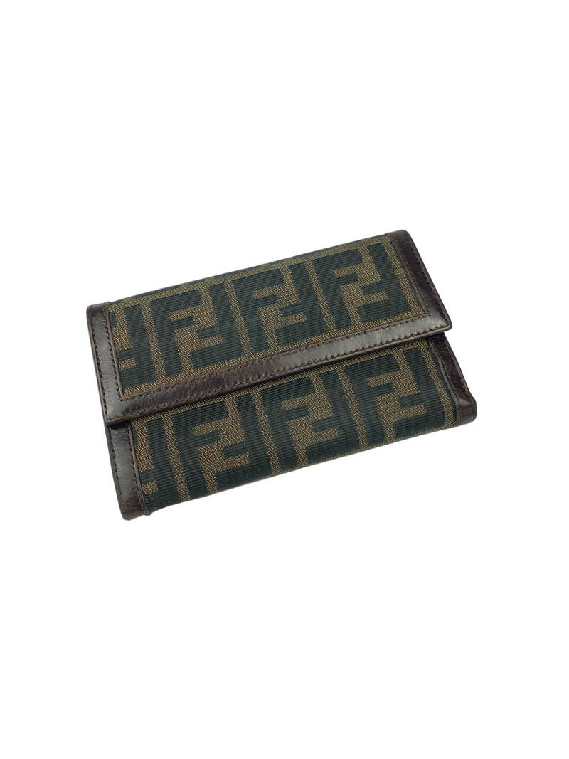 FENDI - VINTAGE TRI FOLD ZUCCA WALLET