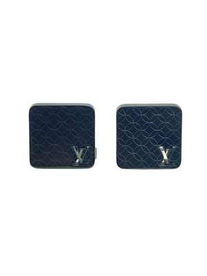 LOUIS VUITTON - CHAMPS ELYSEES CUFFLINKS + DE CASE *RARE*