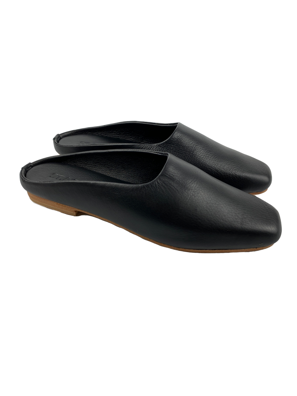 ST AGNI - LITA LOAFER SLIDE IN BLACK - SZ 40 - NEW IN BOX