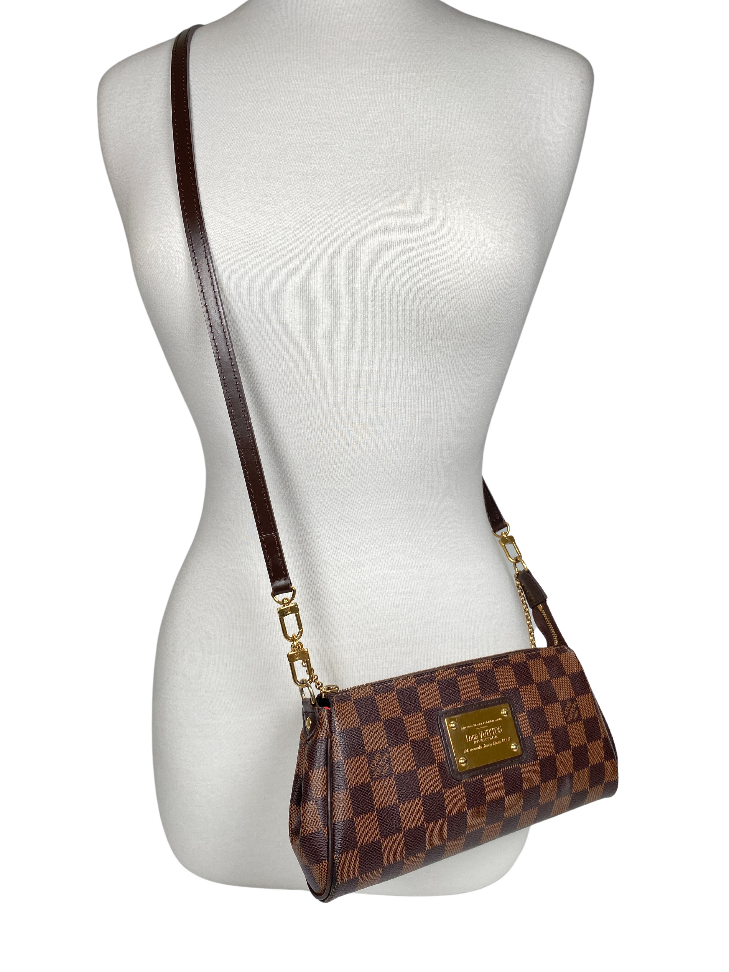 Louis Vuitton Eva Clutch - Damier Azur