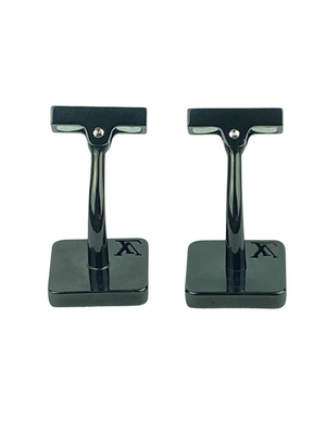 LOUIS VUITTON - CHAMPS ELYSEES CUFFLINKS + DE CASE *RARE*
