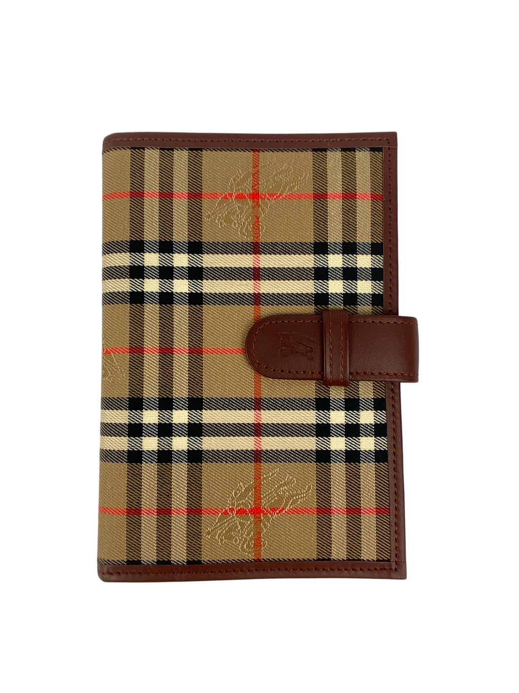 BURBERRY - NOVA CHECK SMALL AGENDA NOTEBOOK COVER - NEW