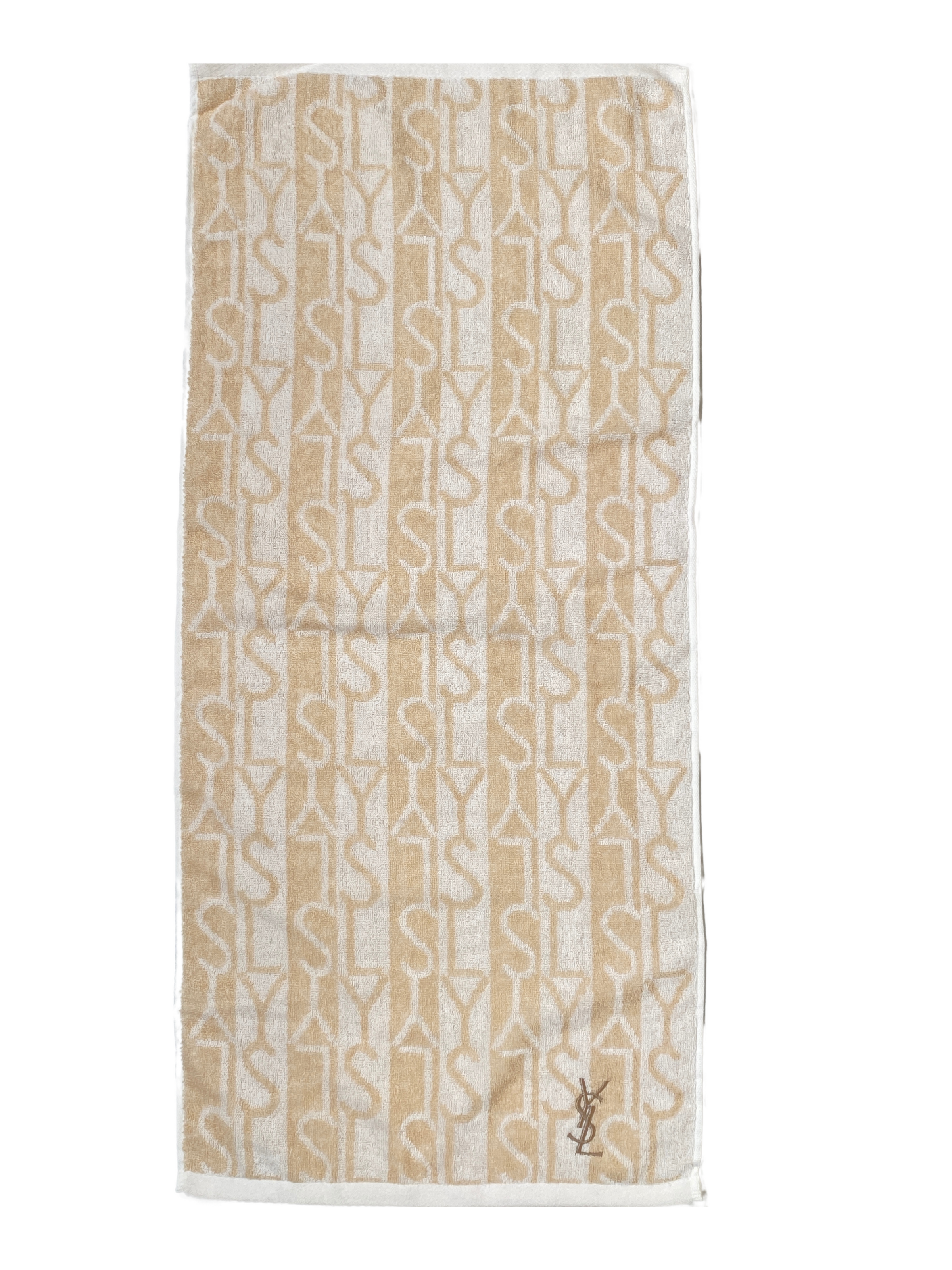 YSL YVES SAINT LAURENT FACE AND HAND TOWEL SET RE.LUXE AU