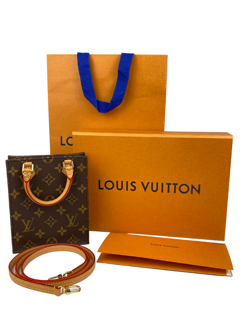 LOUIS VUITTON - PETIT SAC PLAT IN MONOGRAM CANVAS