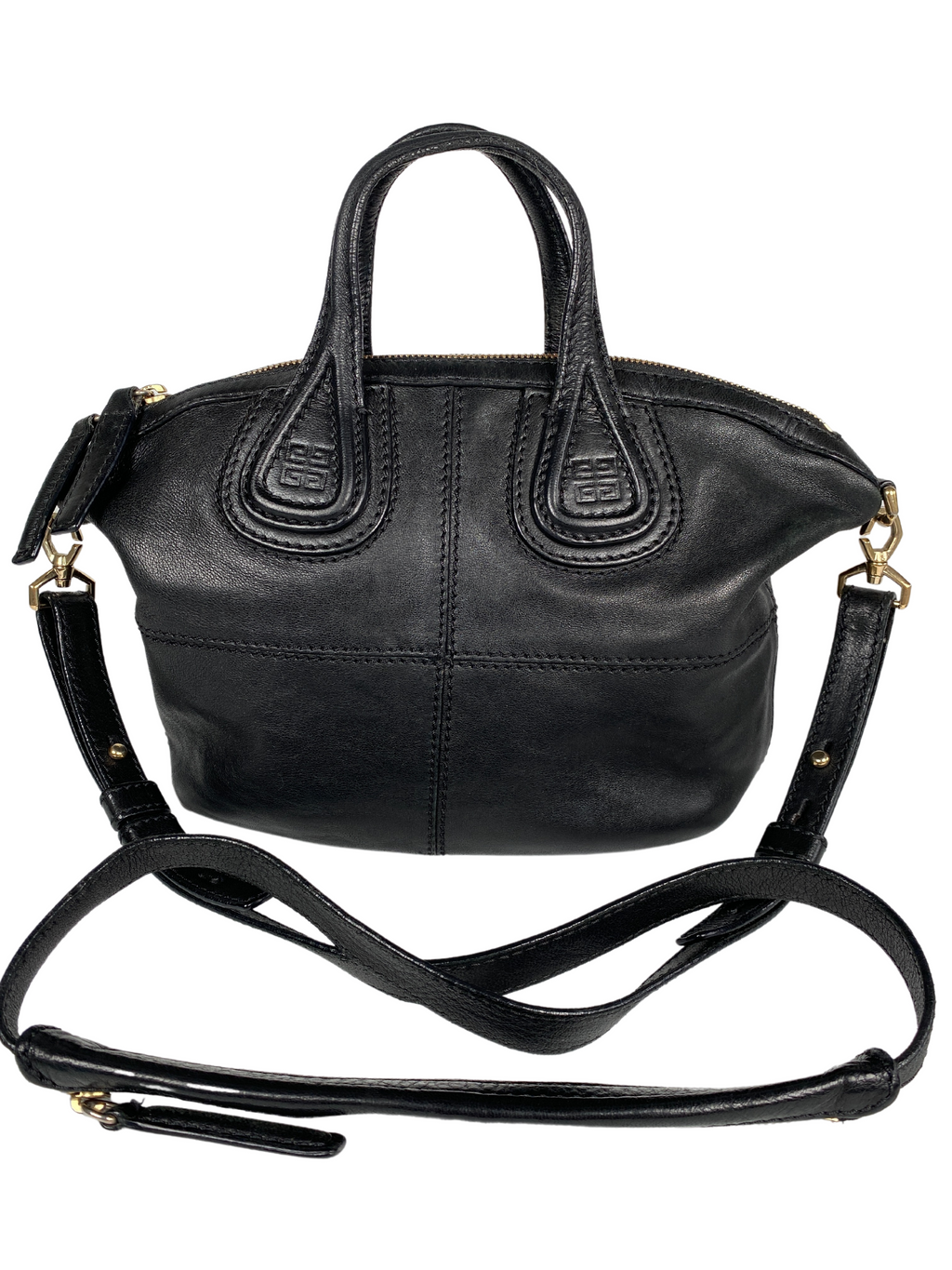GIVENCHY - NIGHTINGALE MICRO CROSS BODY BAG IN BLACK