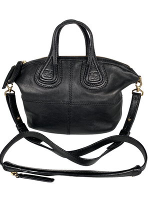 GIVENCHY - NIGHTINGALE MICRO CROSS BODY BAG IN BLACK