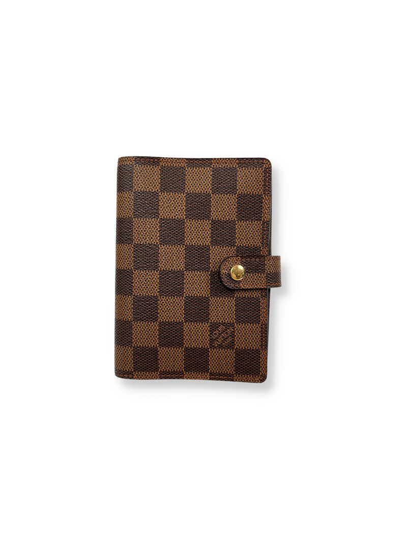 LOUIS VUITTON - AGENDA PM IN DAMIER EBENE