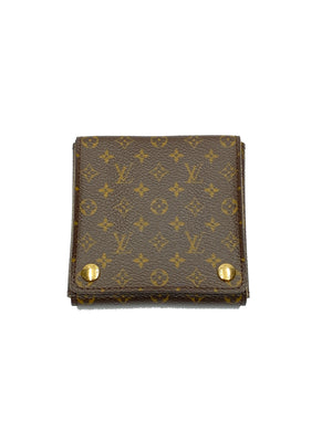 LOUIS VUITTON, Folding Jewelry Case Canvas PM