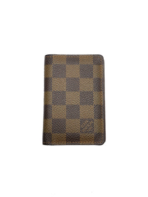 Louis Vuitton Monogram Pocket Organizer, Brown