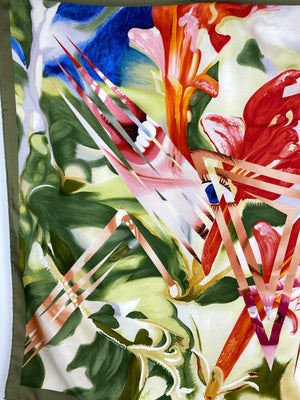 LOUIS VUITTON - LIMITED EDITION JAMES ROSENQUIST SCARF