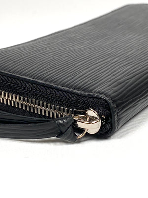 LOUIS VUITTON - CLEMENCE WALLET IN BLACK EPI LEATHER