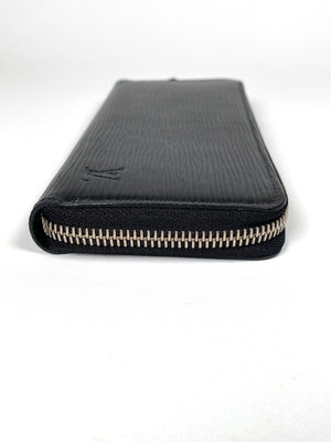 LOUIS VUITTON - CLEMENCE WALLET IN BLACK EPI LEATHER