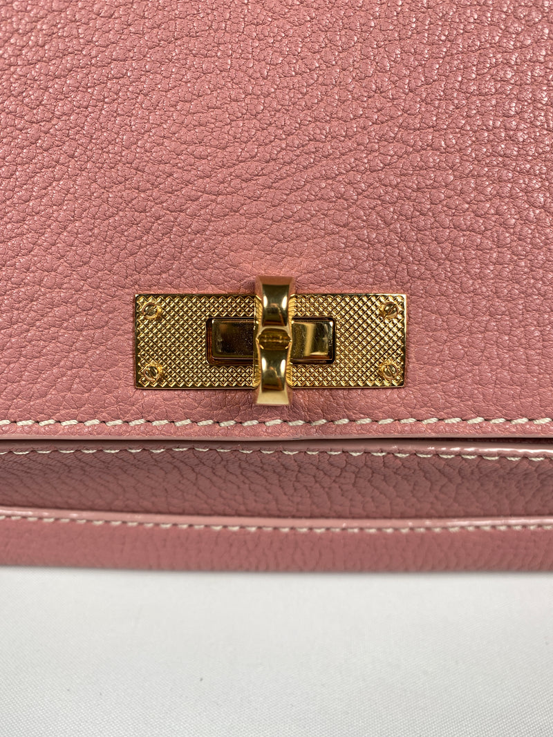 BALLY - SUZY MED CROSSBODY BAG DUSTY PINK