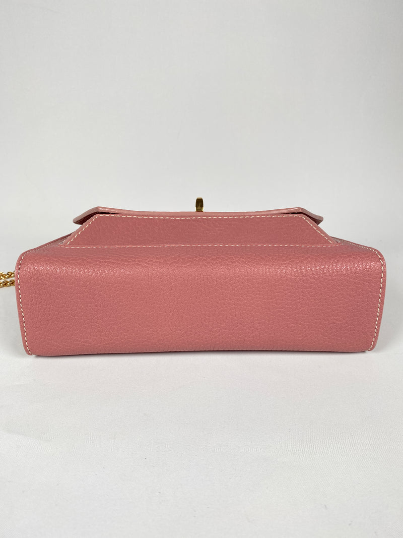 BALLY - SUZY MED CROSSBODY BAG DUSTY PINK